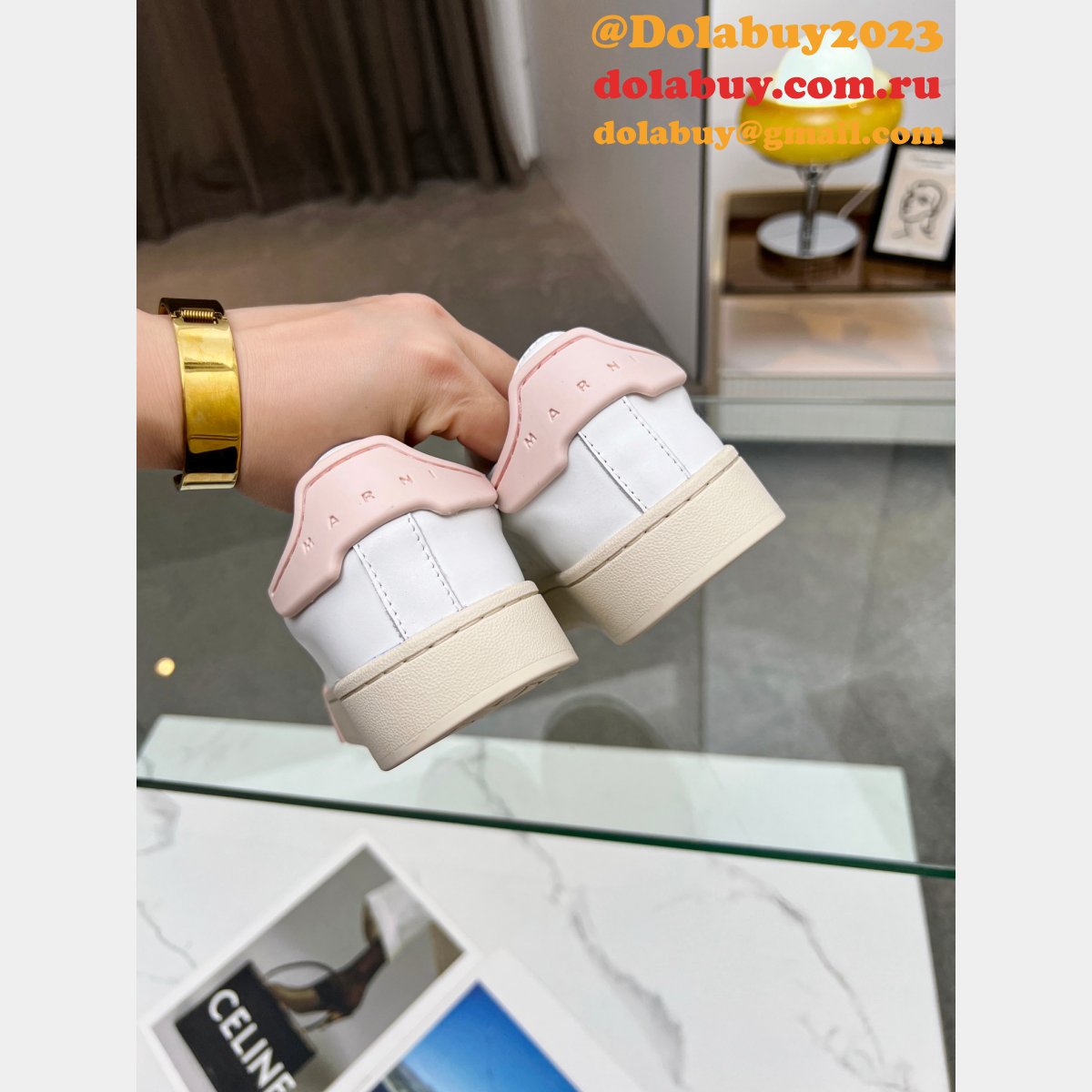 Replica 7 Star Marni DaDa Bumper Slippers Best Shoes