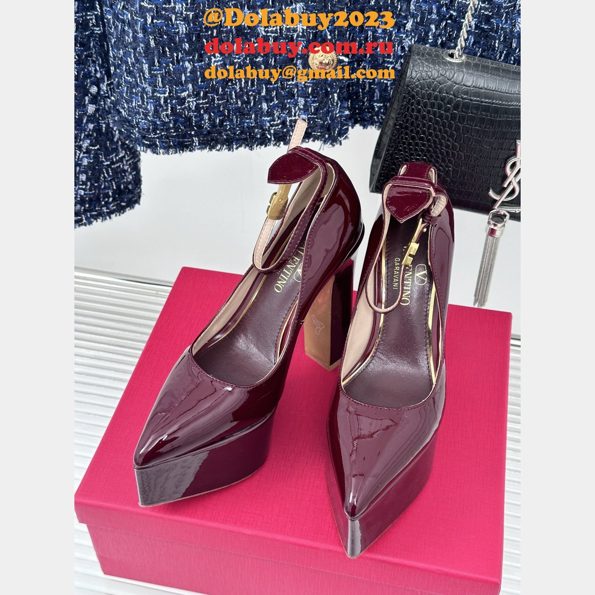 Shop Replica YSL Heel Platform Best High Quality Shoes