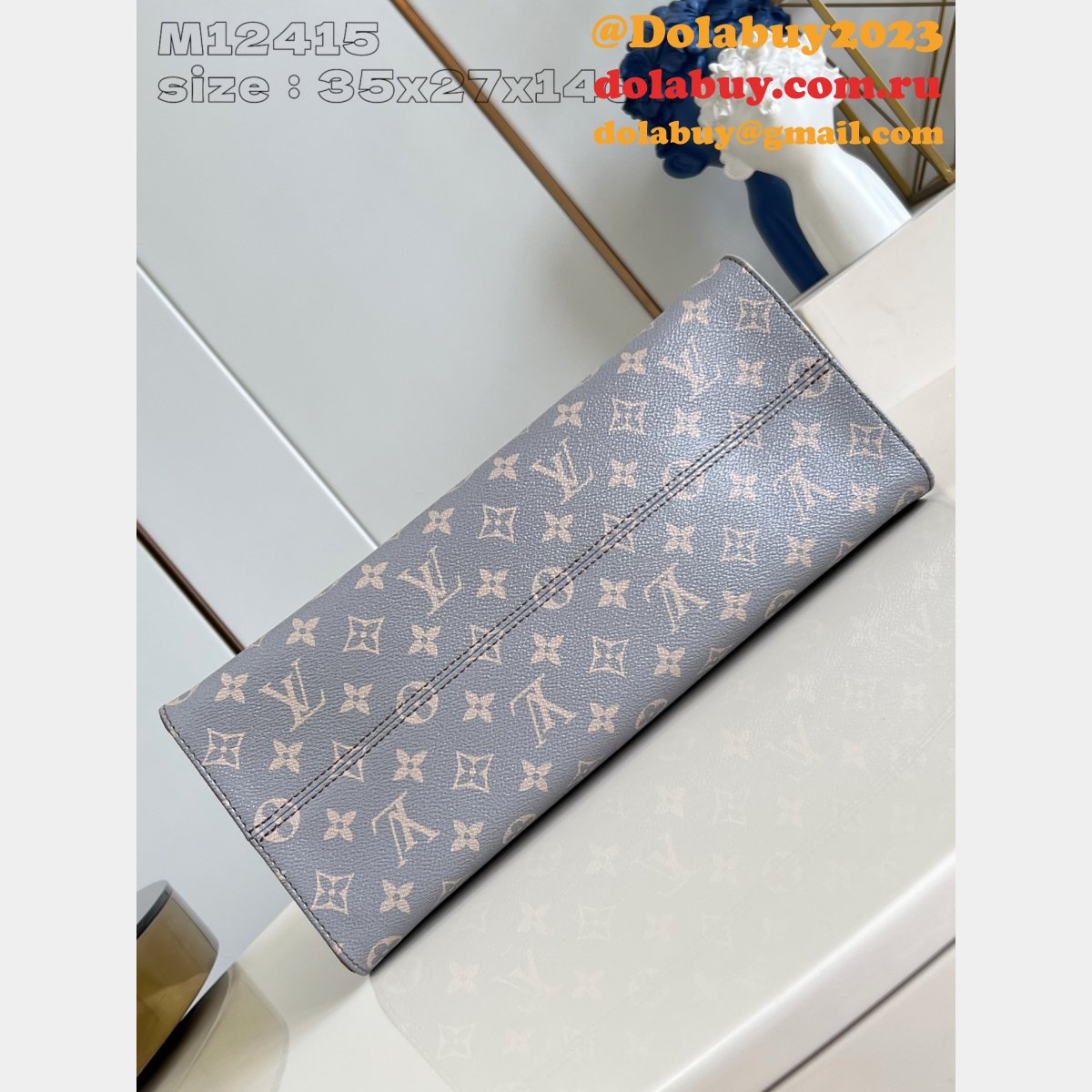 Louis Vuitton Perfect Luxury OnTheGo Fake M12415 Monogram Canvas