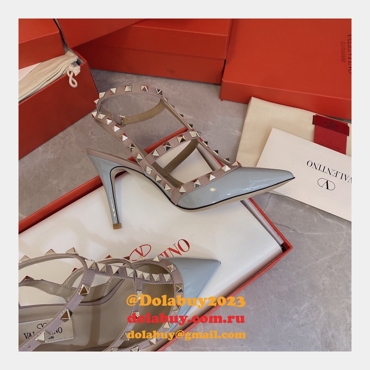 Fashion Valentino high heels Perfect Cheap High End Replica