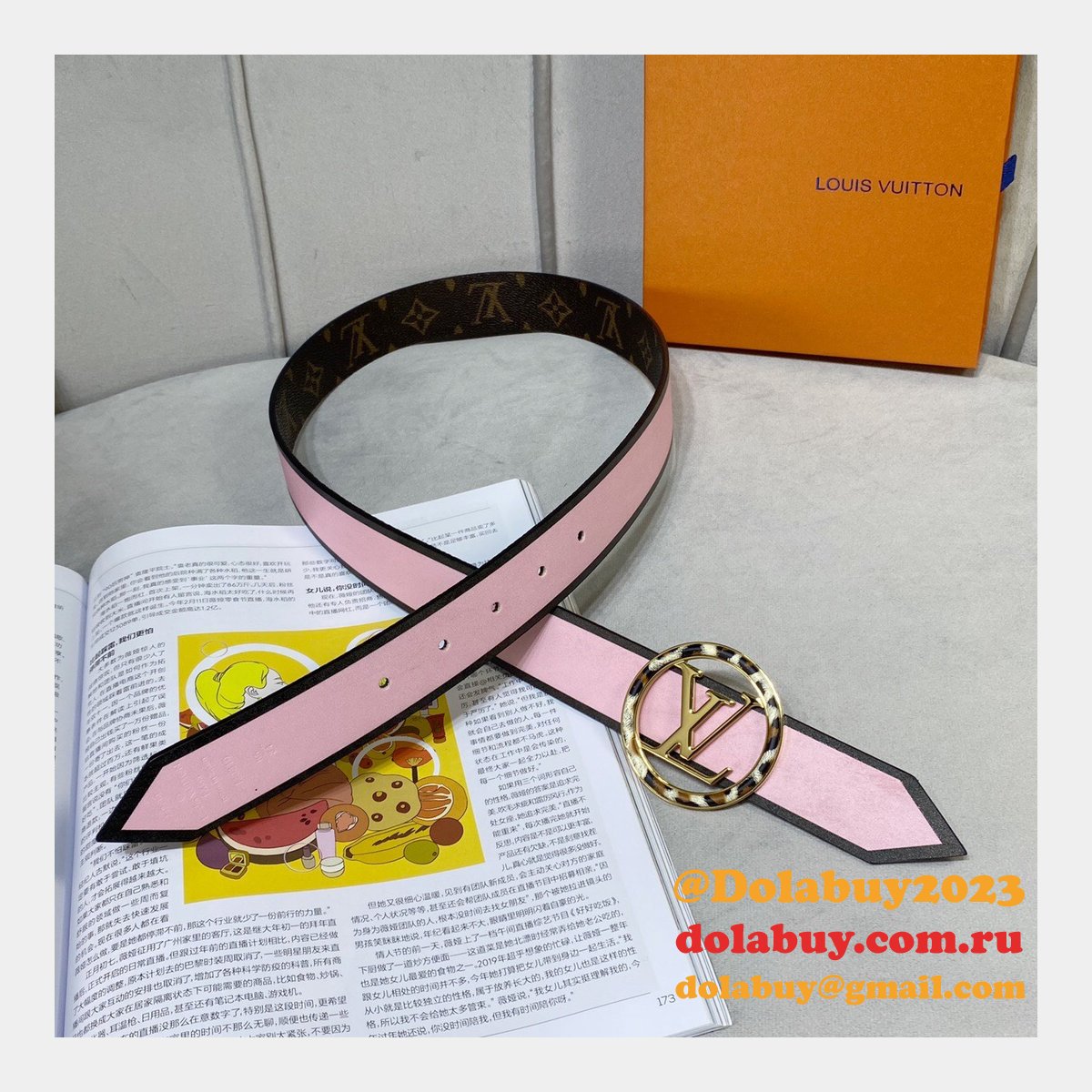 Replica Louis Vuitton All Around 35mm Belts
