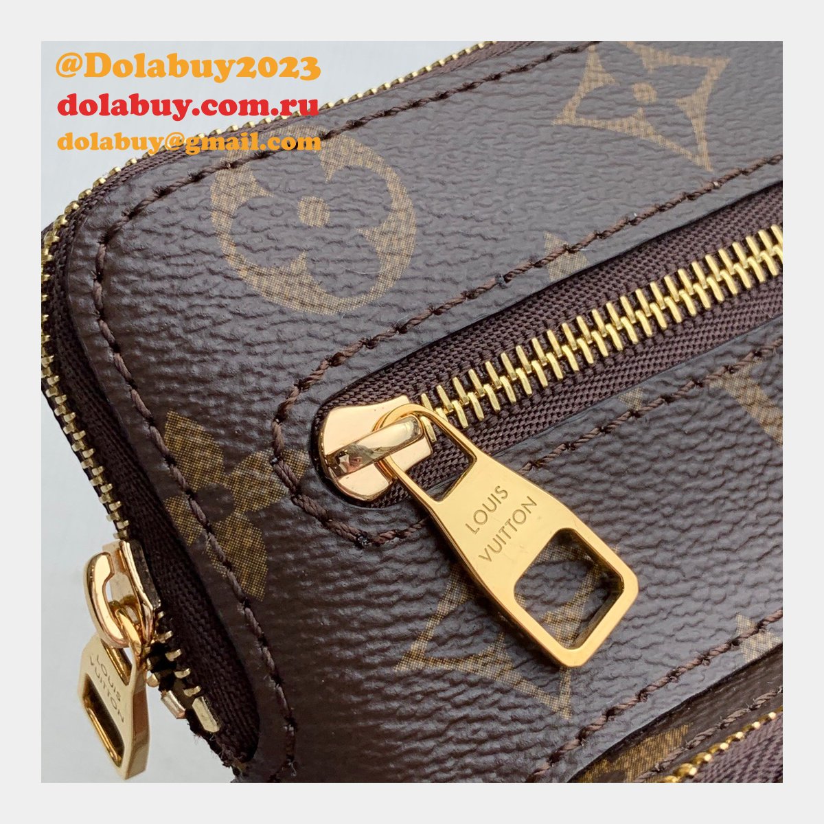 Wholesale Louis Vuitton Replica Utility Phone Sleeve Monogram M80746