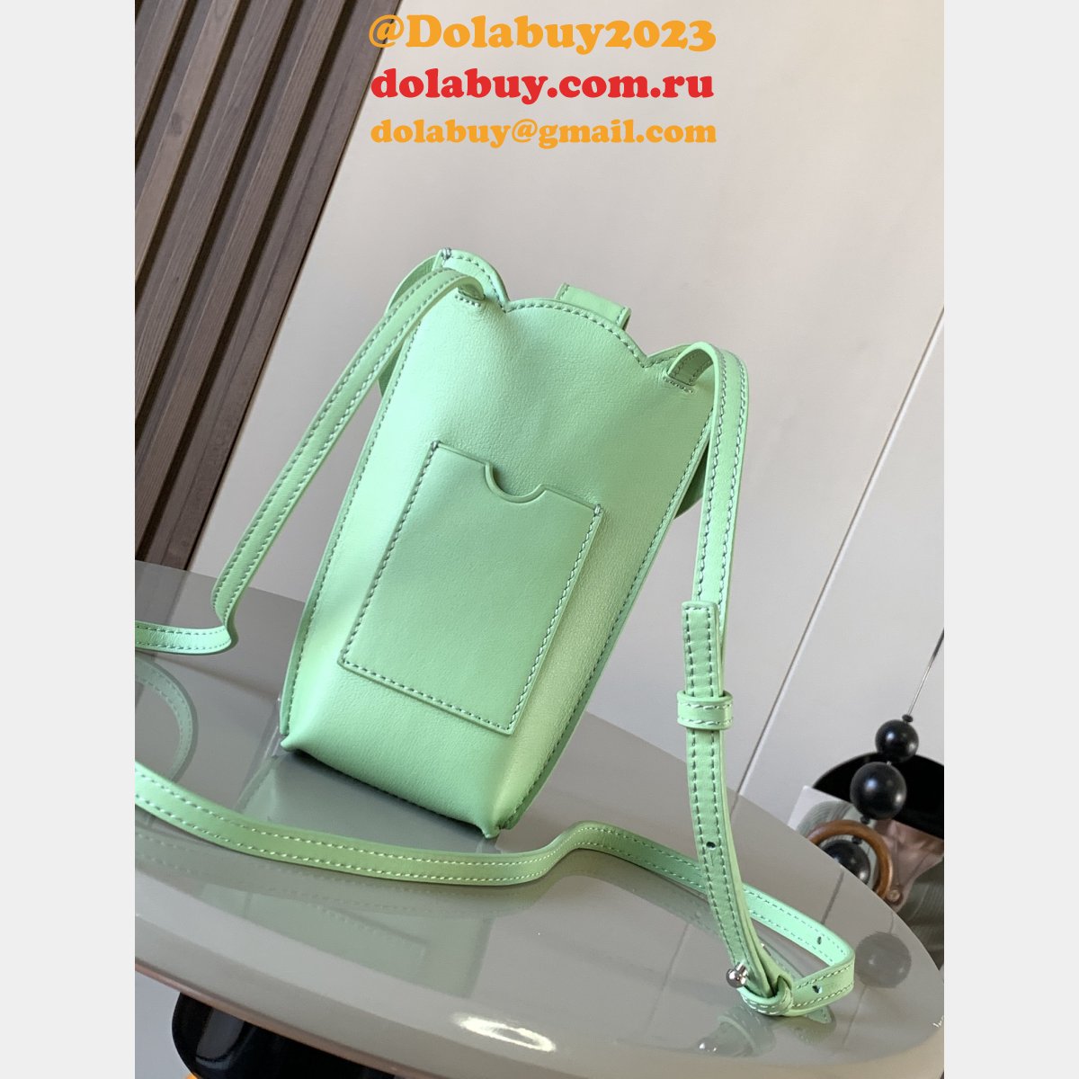 Wholesale Loewe Elephant Pocket in classic calfskin