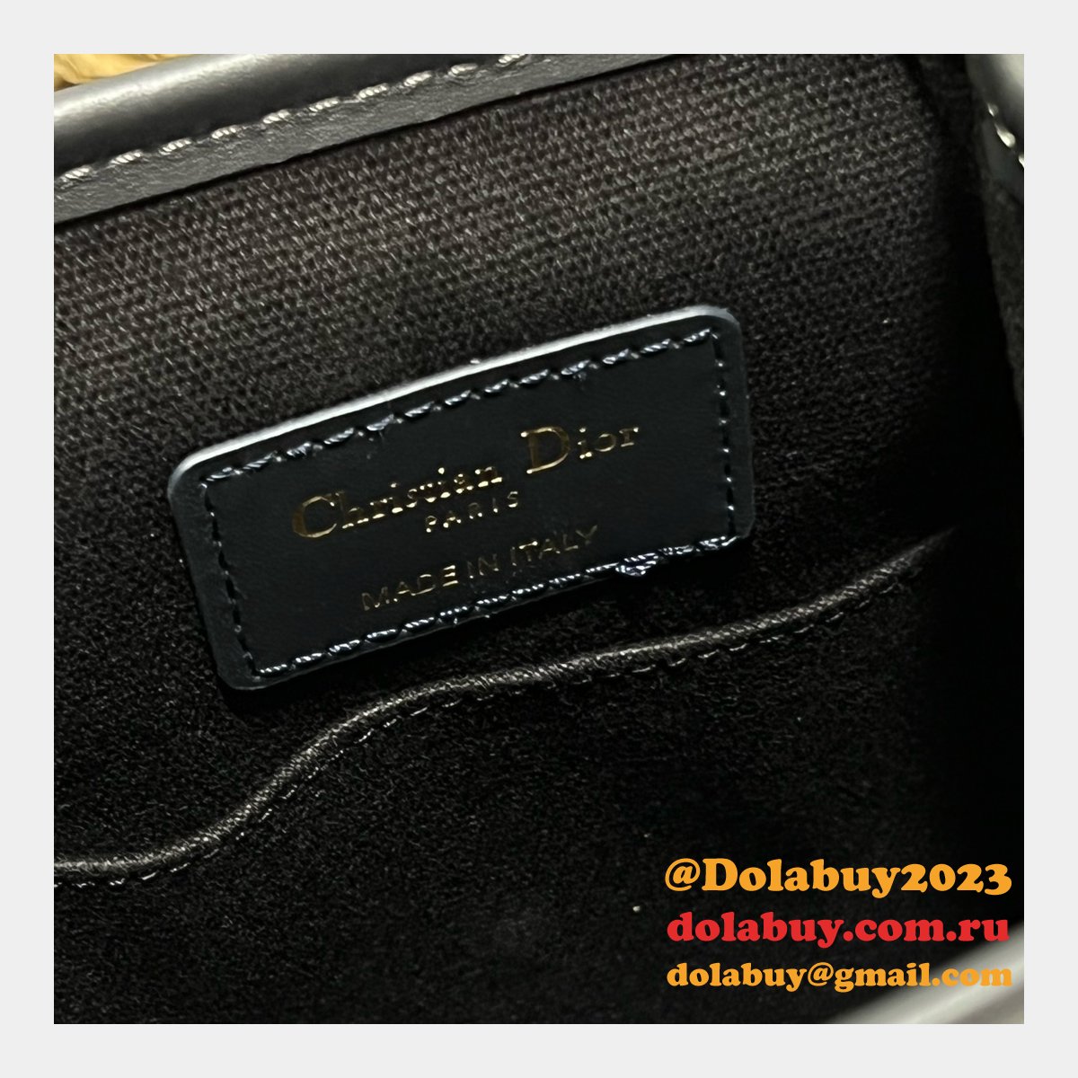 Oblique Cest CD Lock Marinière Dior 1:1 Mirror 17/24CM Designer Bag
