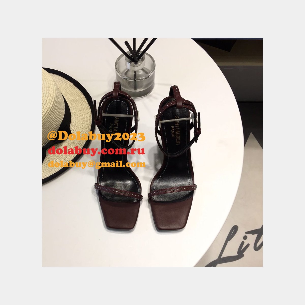 Saint Laurent High Heel Sandals 006