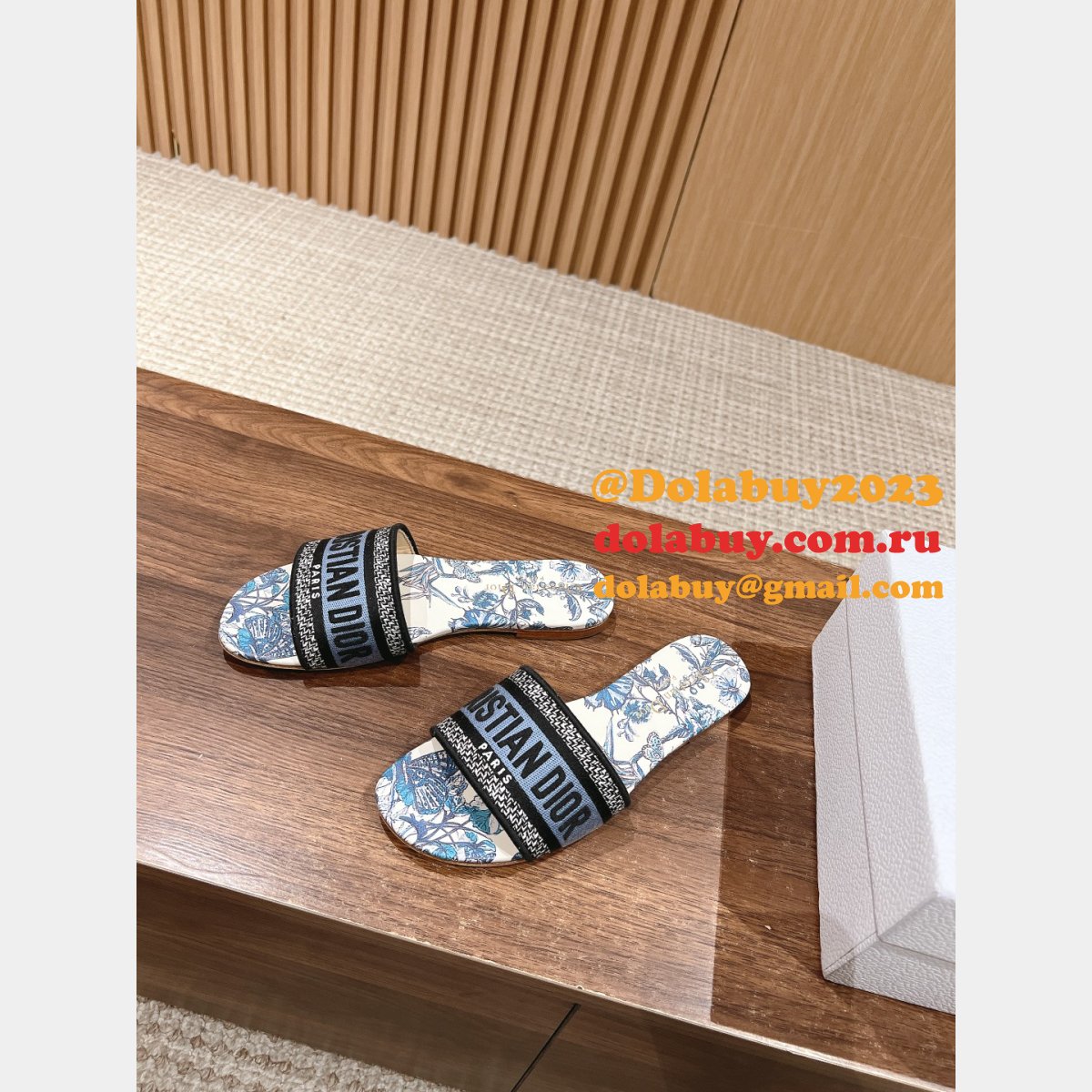 7 Star Top Quality Wholesale DIOR DWAY SLIDE
