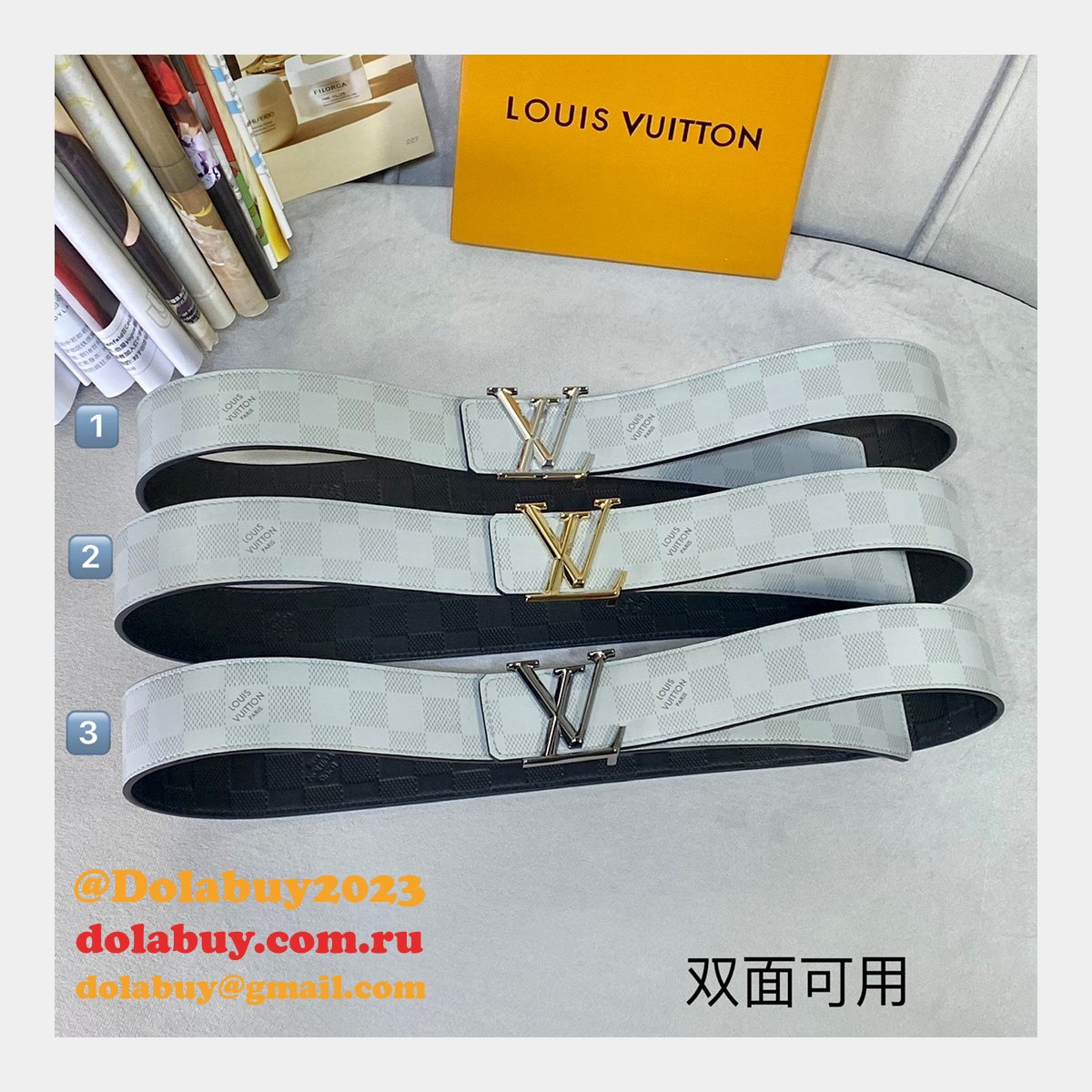 Where Can I Buy Replica Louis Vuitton Designer 40mm Belts