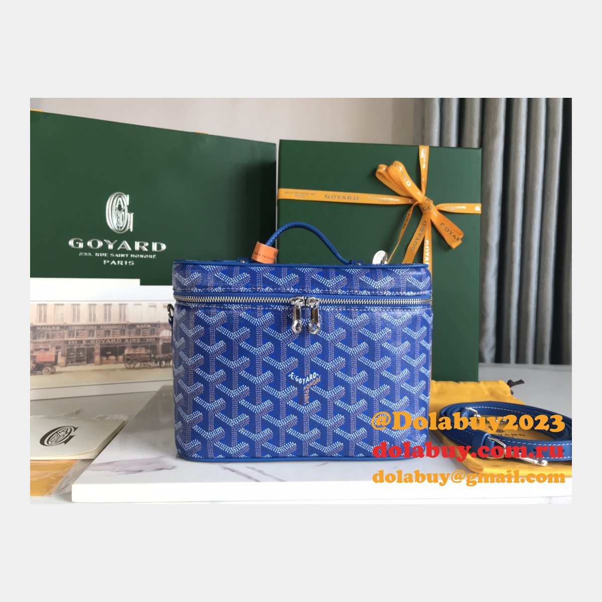 Beauty Fake Designer 020185 Makeup Goyard Muse Luxury Bag