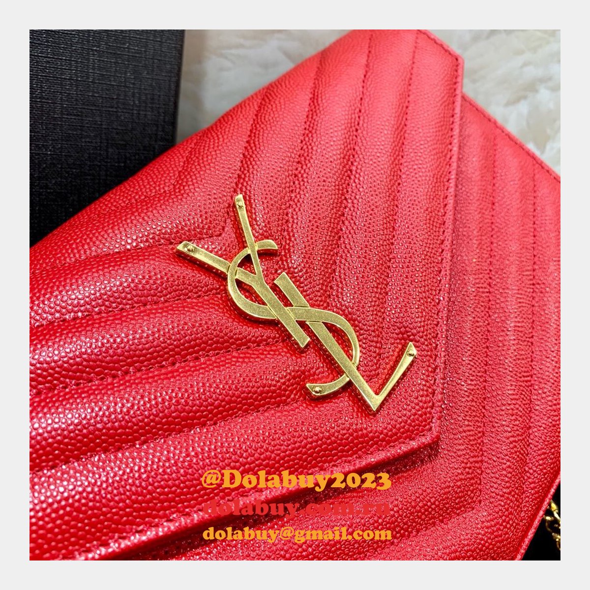 Ysl Saint Laurent niki chain shoulder bag 22cm