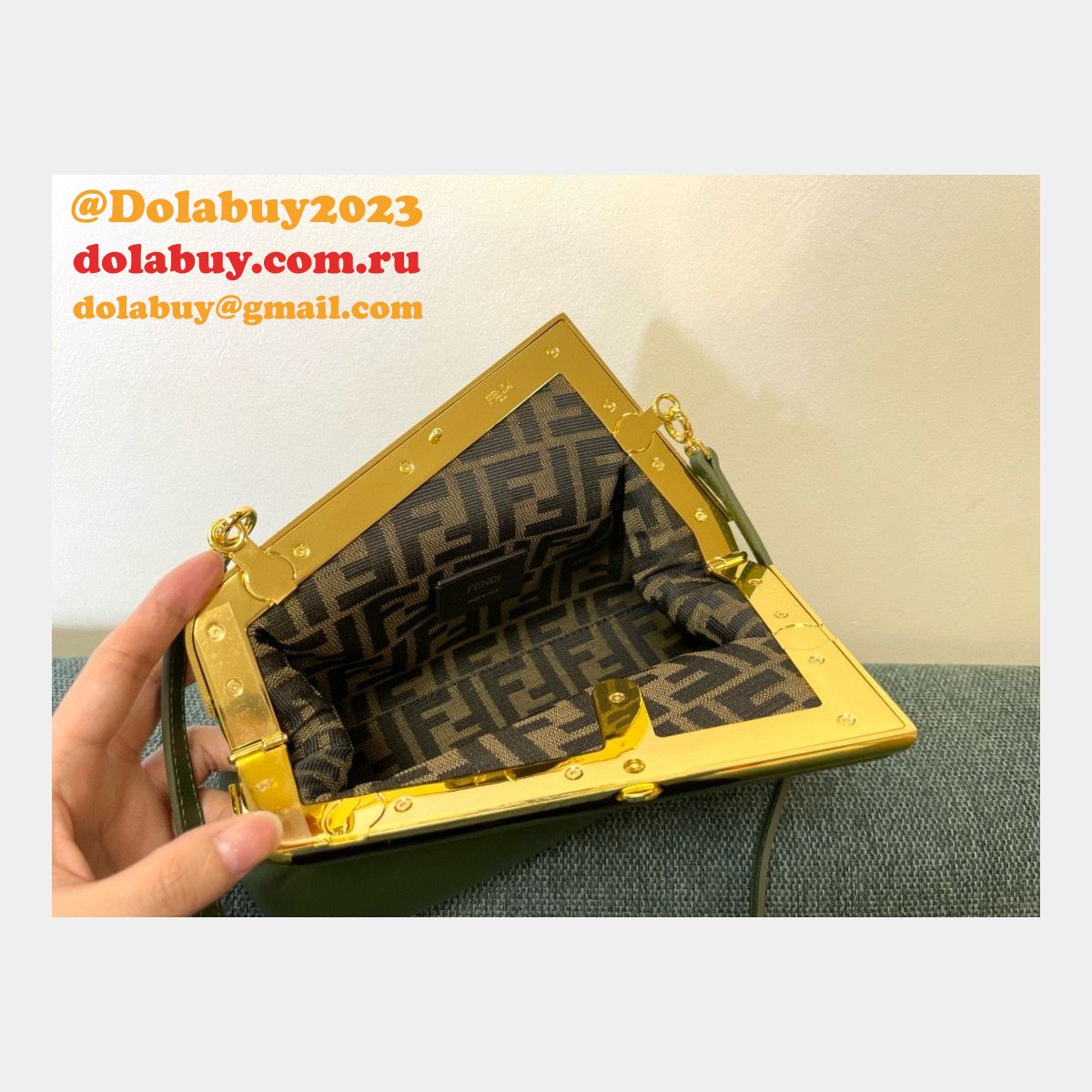 best luxury F**di first bag 26cm top quality