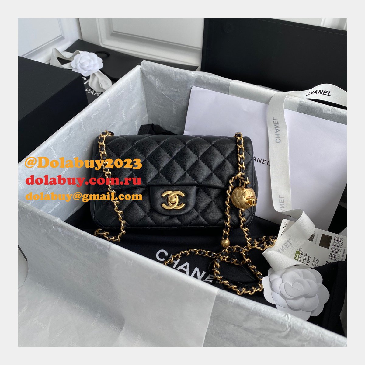 CC Replica Flap Bags 20CM AS1787 Top Handle