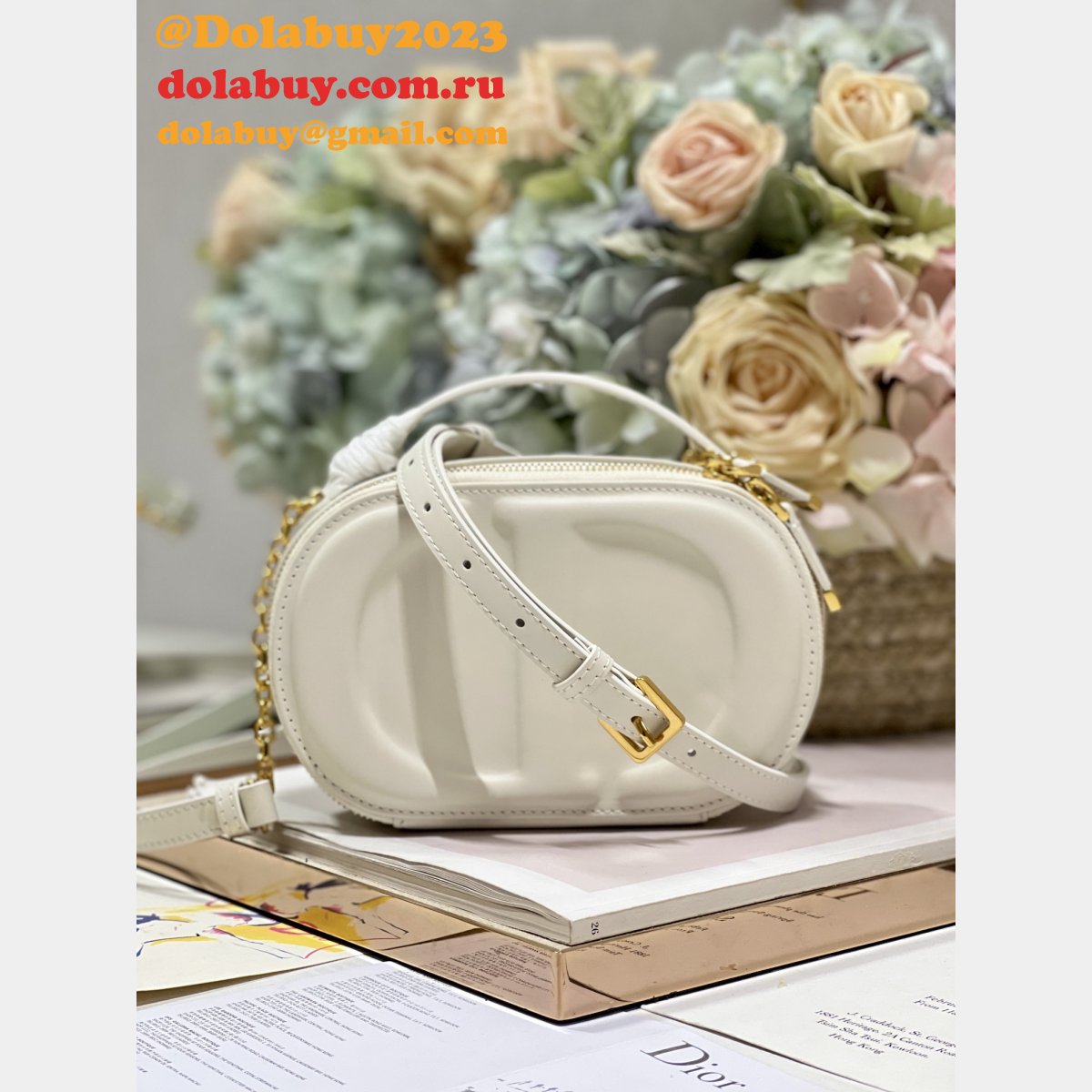 Buy Cheap Replica Dior 1293 Bobby Ophidia CD Signature Bag