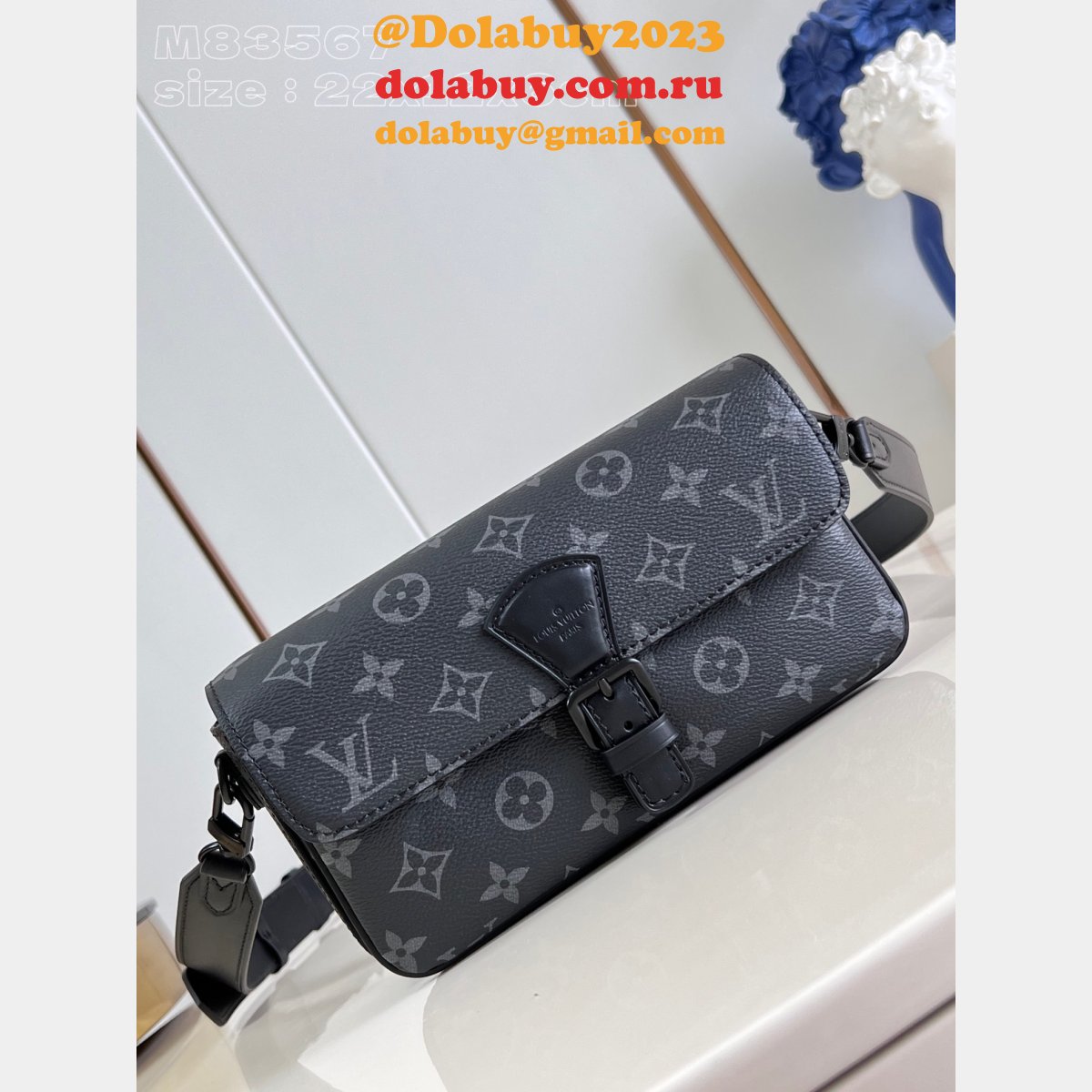 Best Louis Vuitton Montsouris Wearable Wallet M83567 Inspired Bag