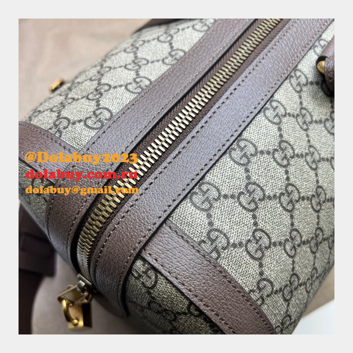 G*u*i our replica ophidia 681295 gg supreme duffle tote bag