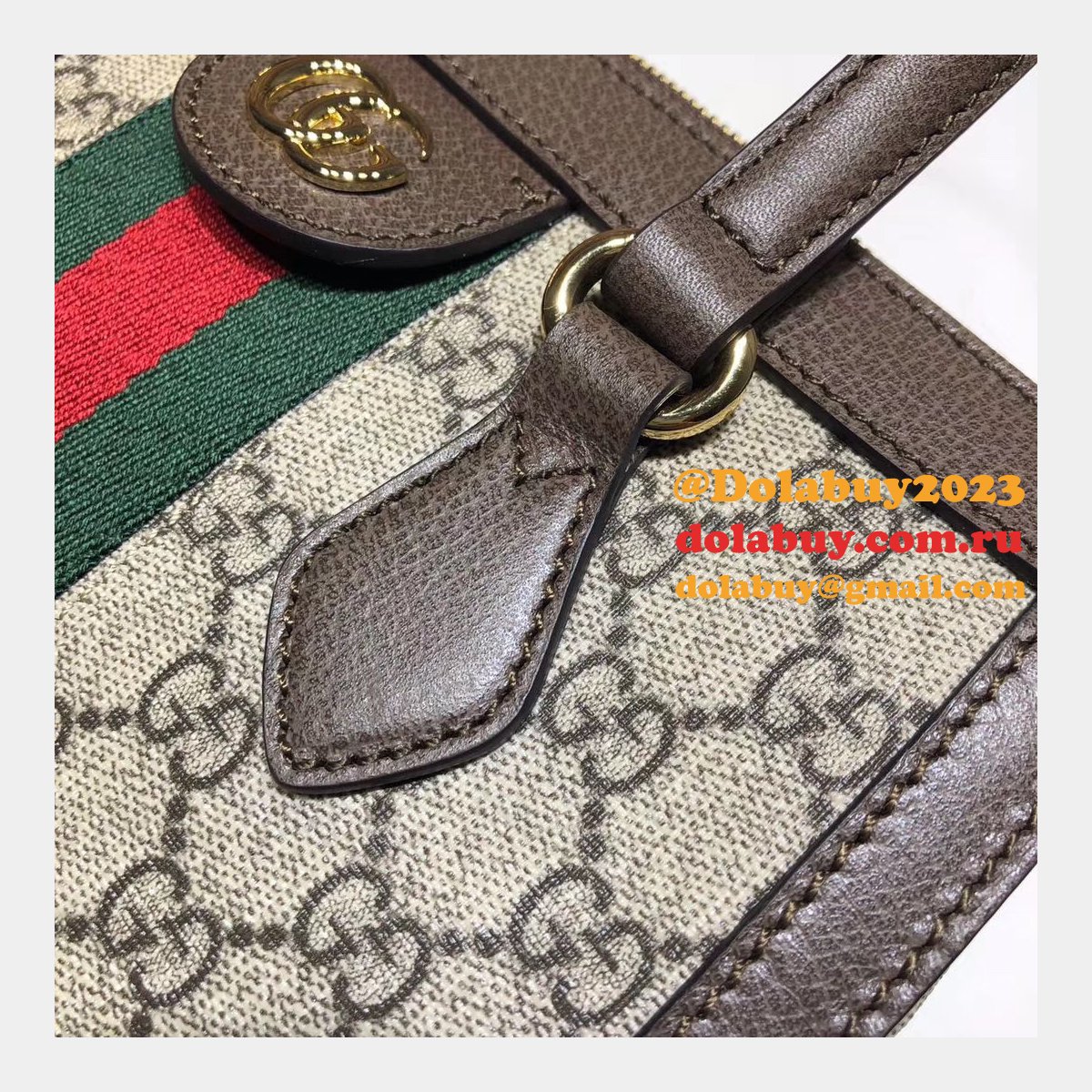 top quality G*u*i gg 547551 supreme flora ophidia small tote bag