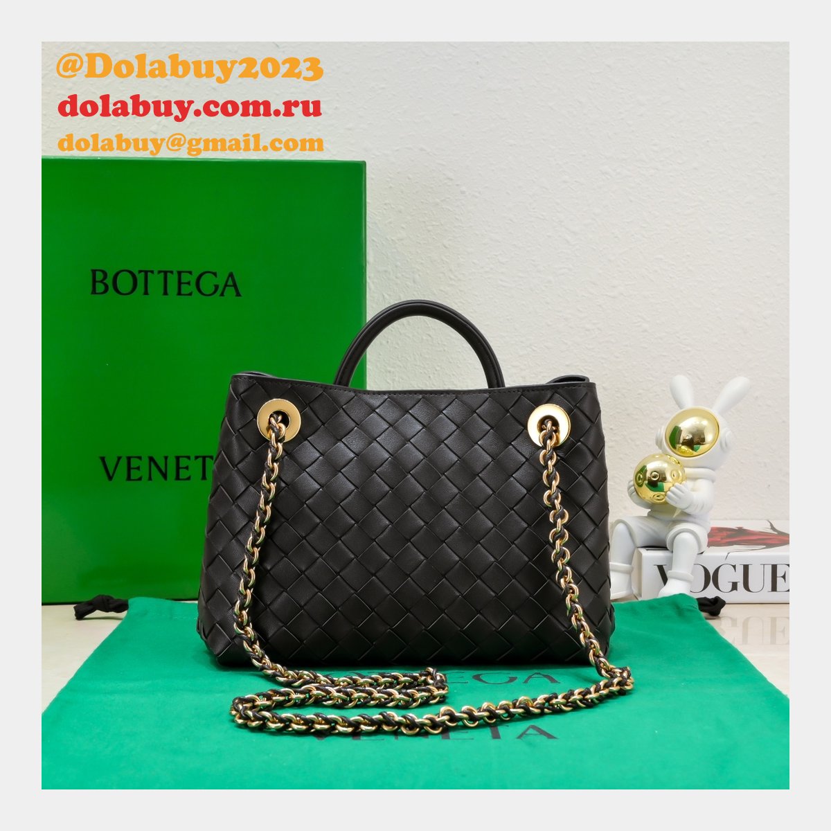 top quality b0tte*a Ven*ta andiamo small 25cm tote bag
