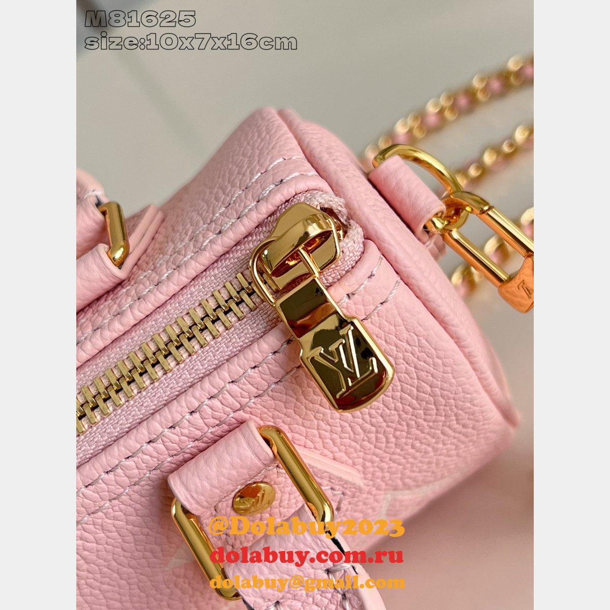 Louis Vuitton Nano Speedy Monogram M81625 Perfect Bag