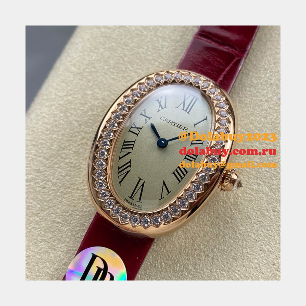Cartier Small Baignoire watch