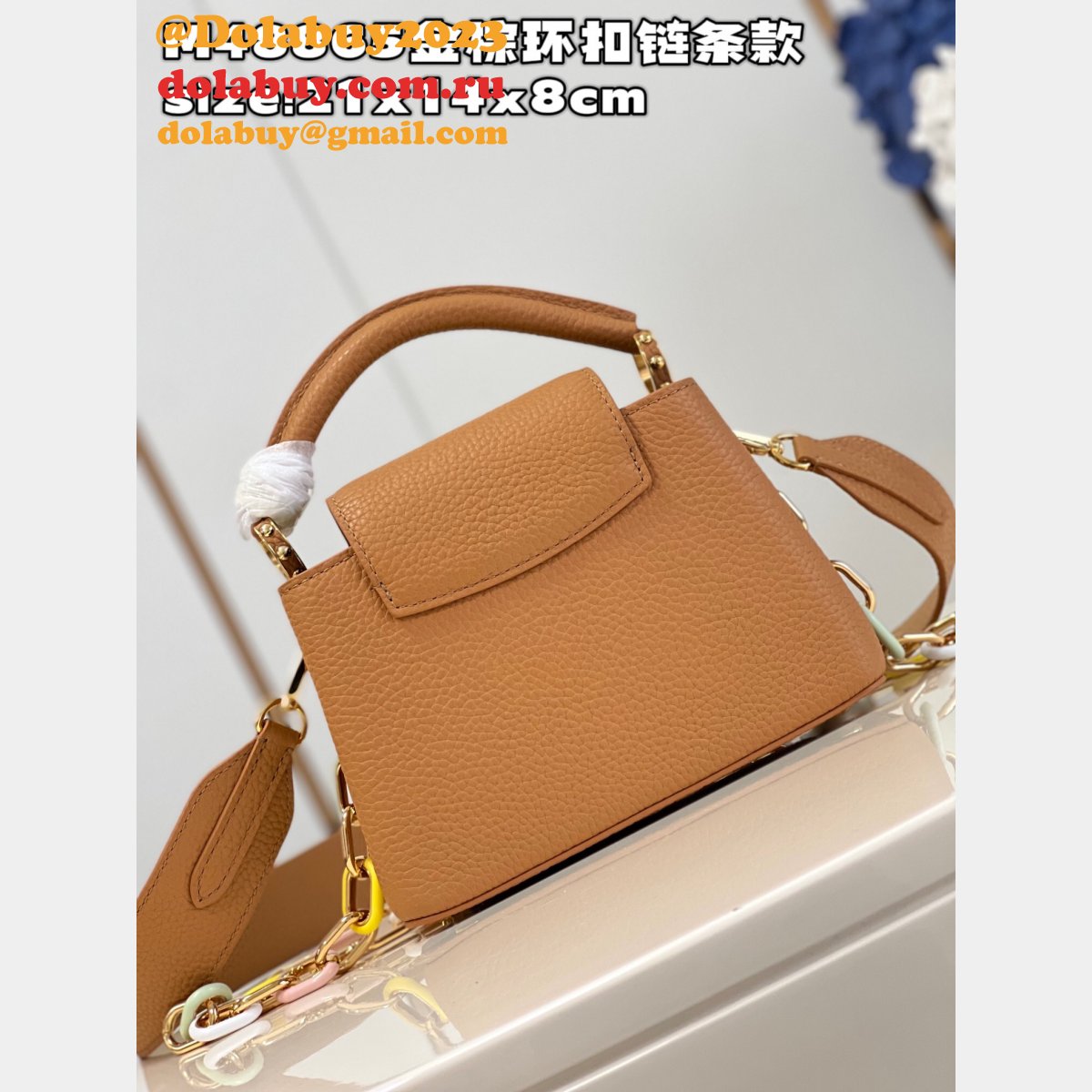 Capucines Louis Vuitton High Quality Fake M48865 Handbag