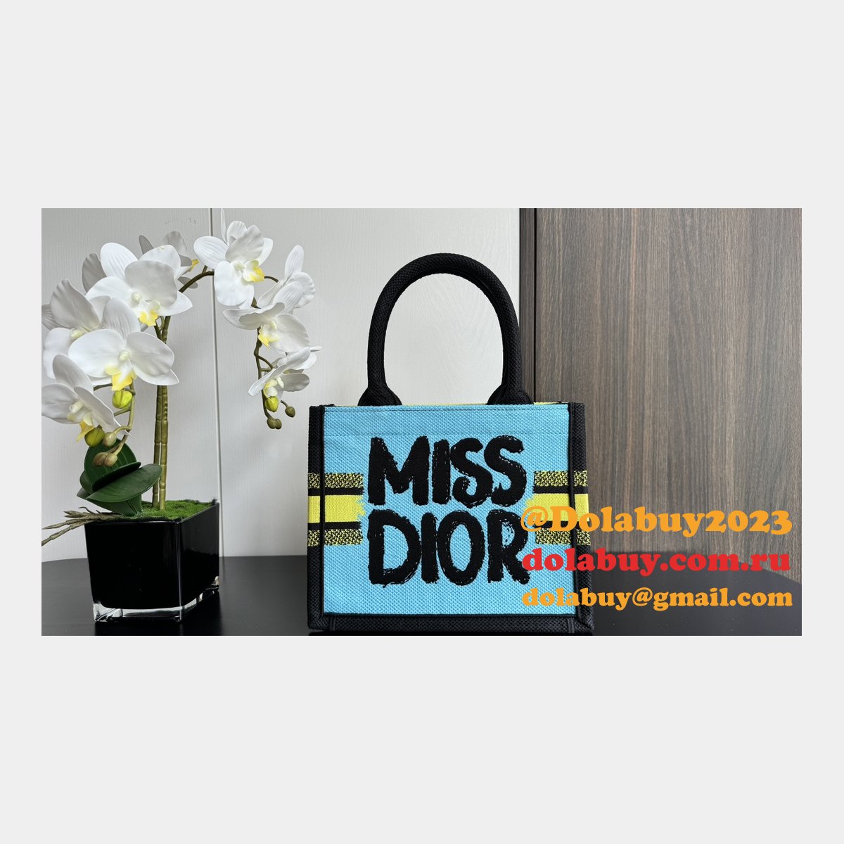 7 Star Cheap Miss Dior Allover book tote Fashion bag
