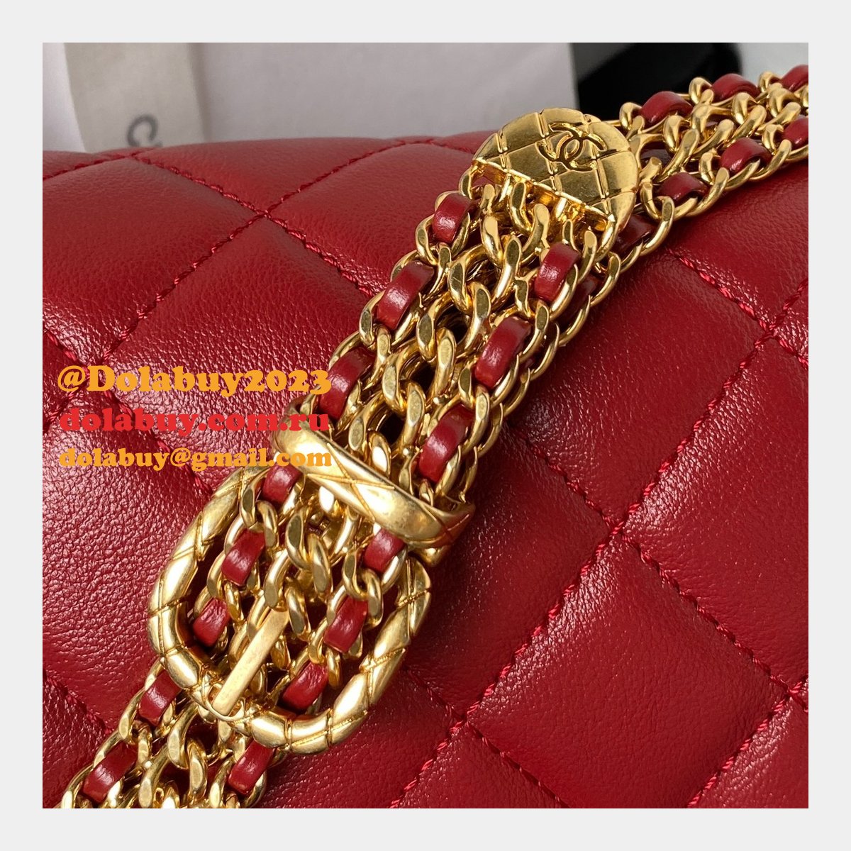 1:1 Mirror Flap Fashion Chain Best AS3994 Replica Quality Bag