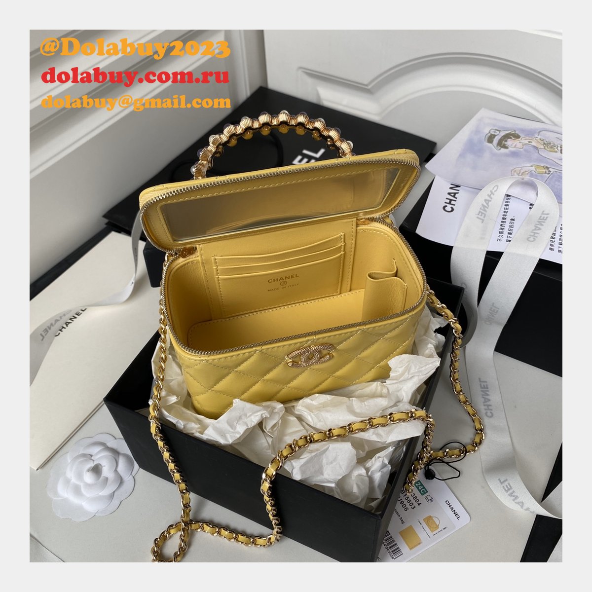 UK Fake Designer Makeup Beauty Vanity Ap3804 Bag