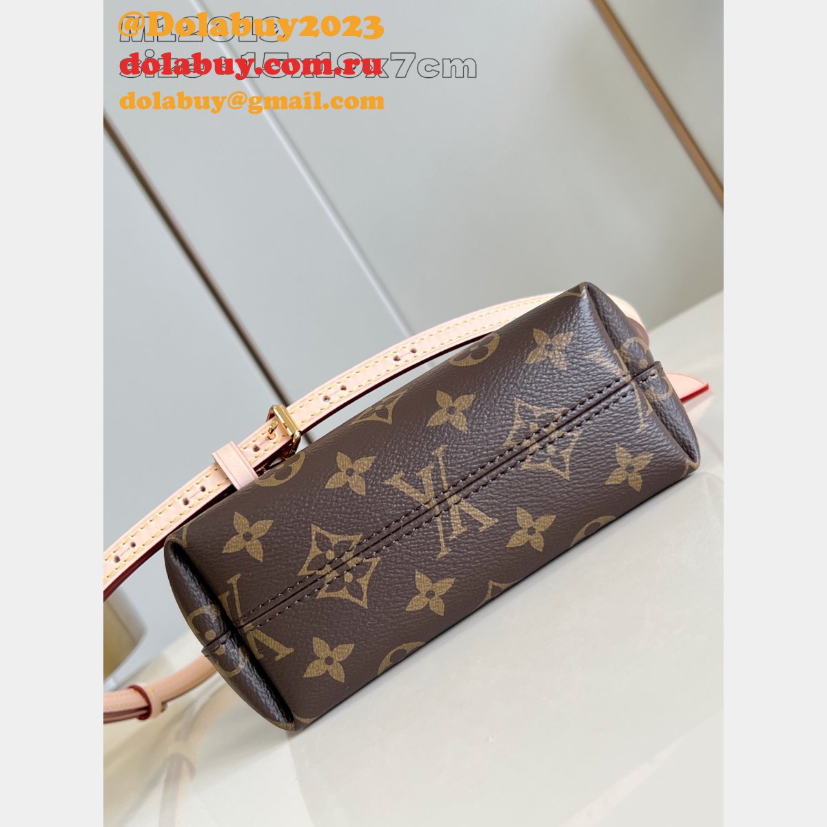 Louis Vuitton Knockoff Lockit BB Monogram 1:1 Mirror M12019 Handbag