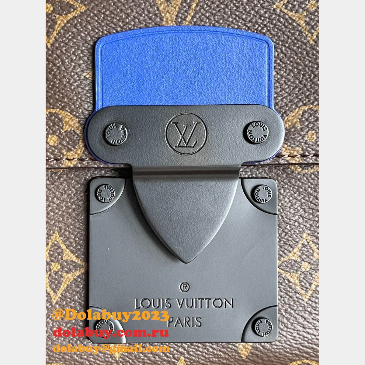 Louis Vuitton AAA+ LVS Replica S Lock Messenger M45863 Monogram