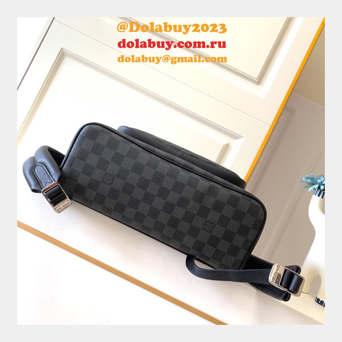 Louis Vuitton Replicas Josh Damier Graphite Canvas N40365 Grey