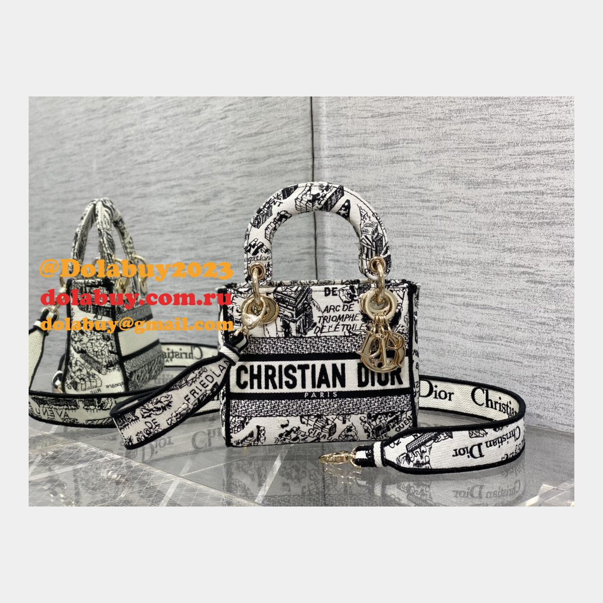 The Fashion Designer Christian Dior 17cm Bags For Sale