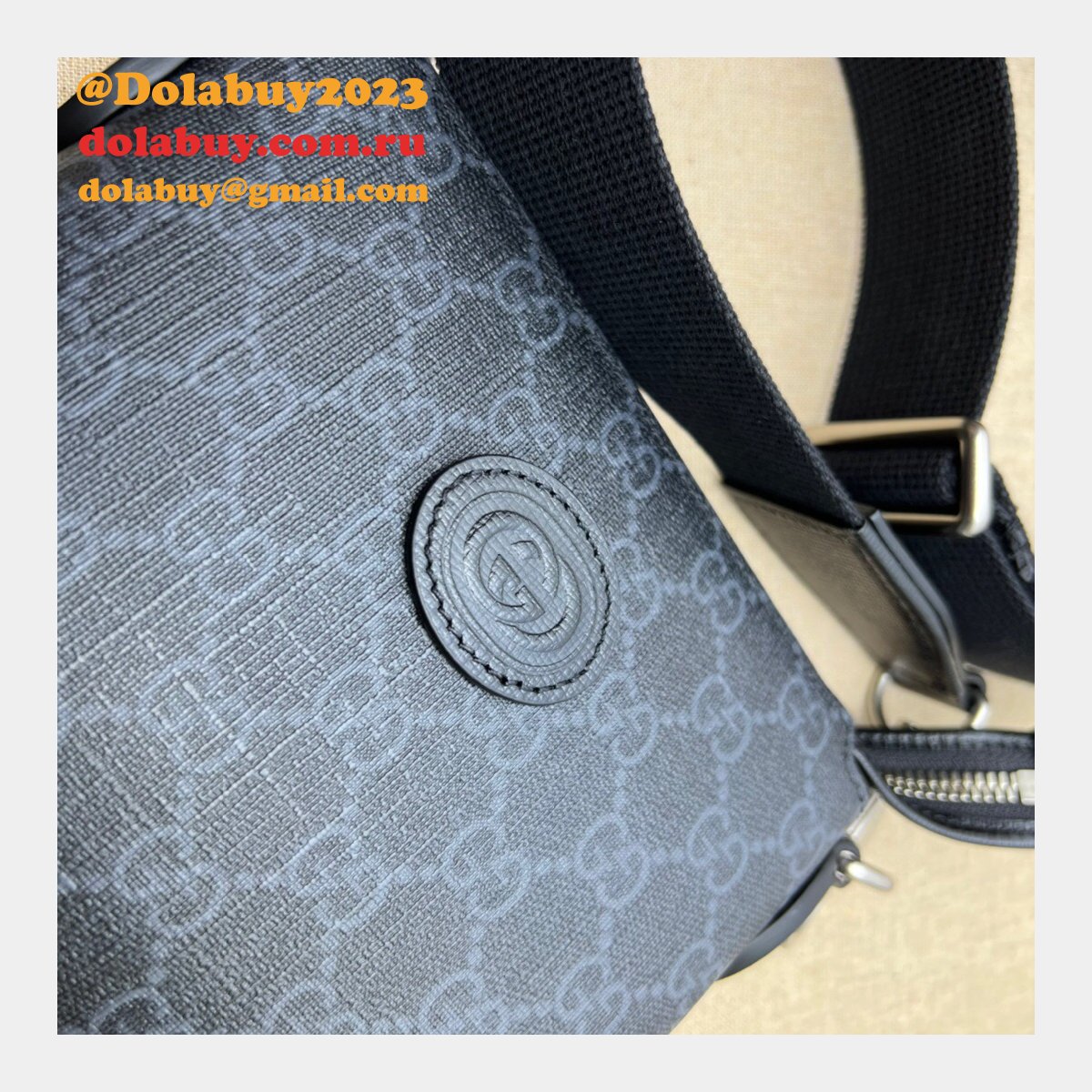 dolabuy G*u*i perfect fake 723306 messenger interlocking g bag