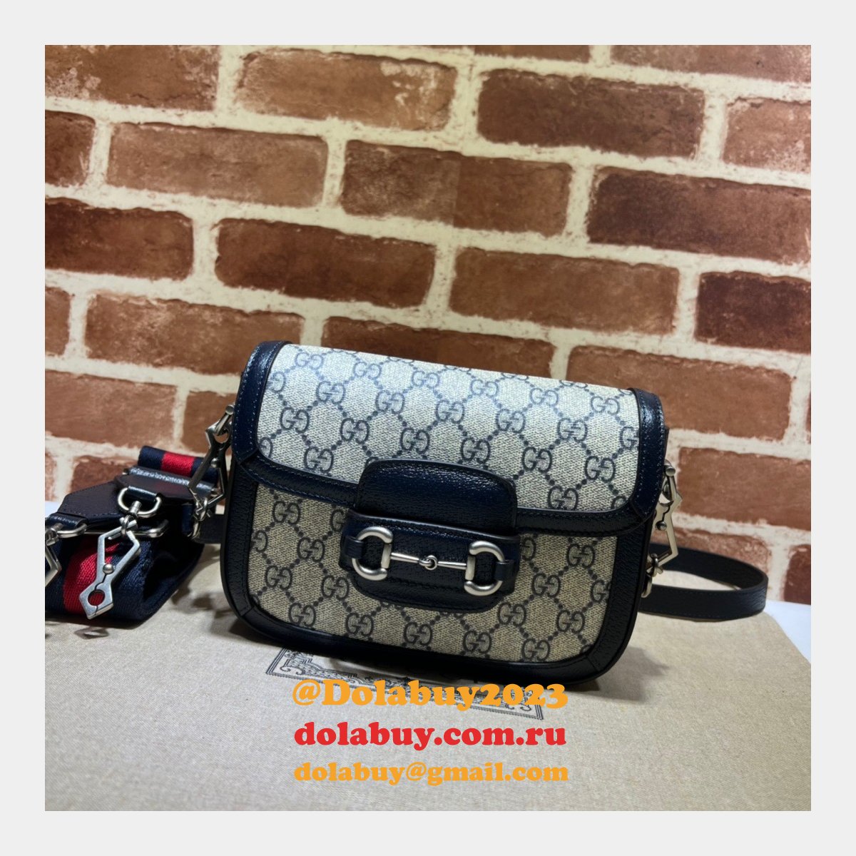 fake 658574 G*u*i wholesale horsebit 1955 gg mini bag