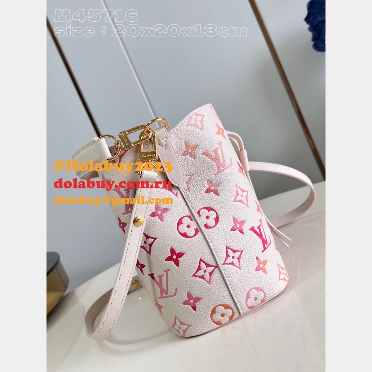 Perfect Louis Vuitton Inspired M45716 Neo Noe 2Way Shoulder Crpssbody Bag