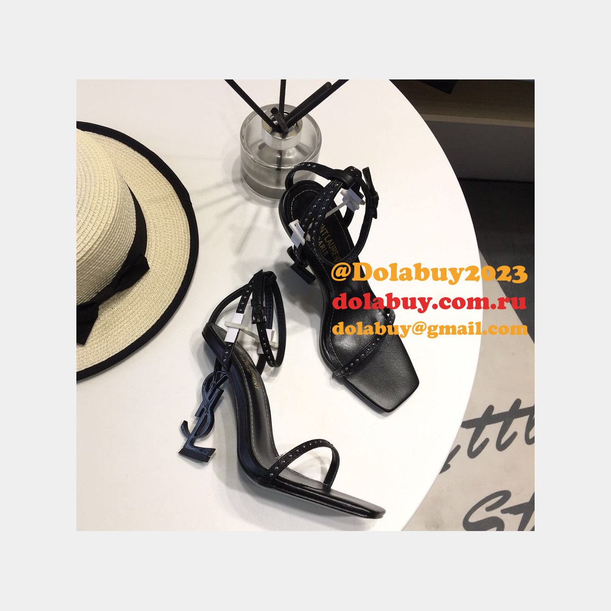Saint Laurent High Heel Sandals 007