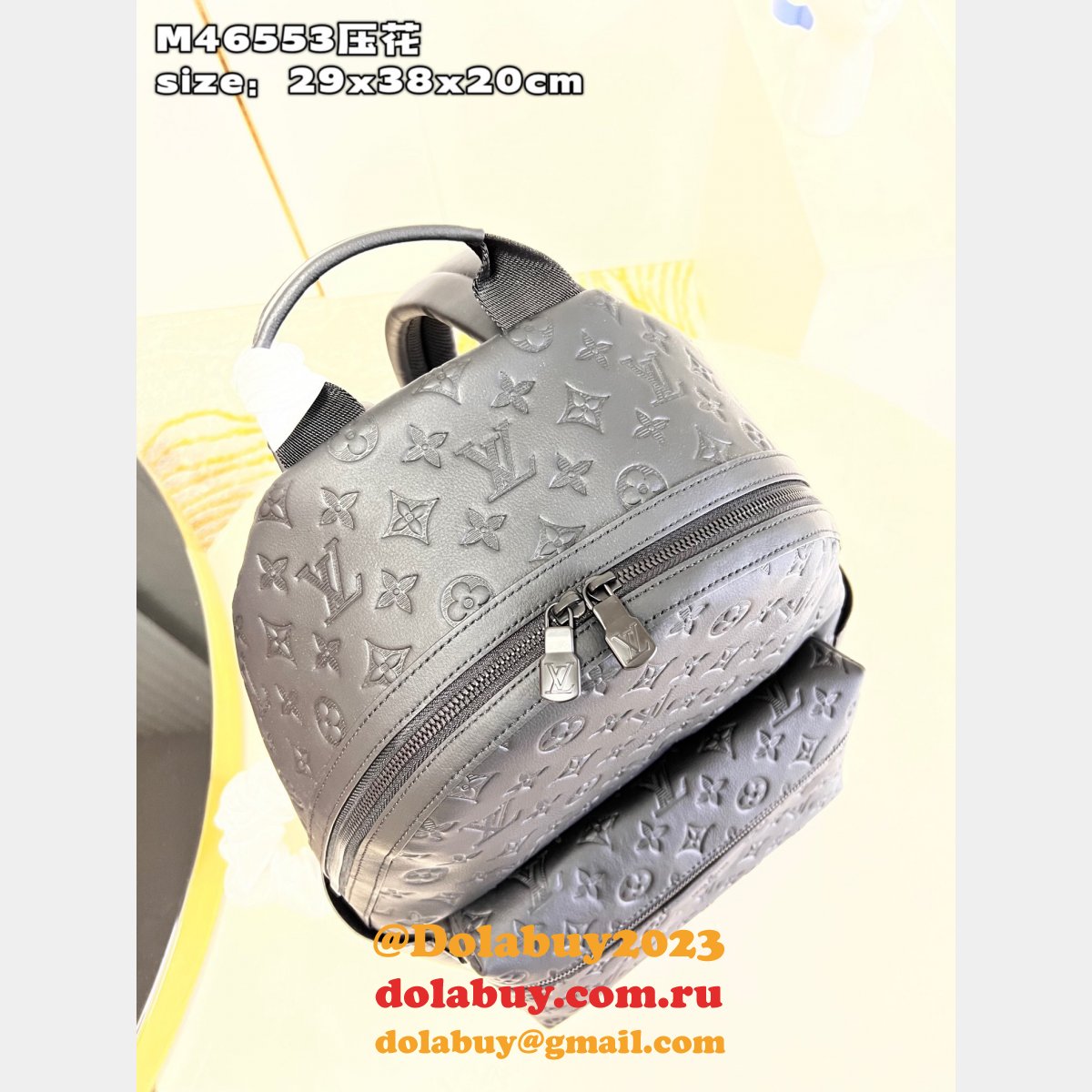 Designer Louis Vuitton Discovery Backpack G65 Men M46553 Fake Bag