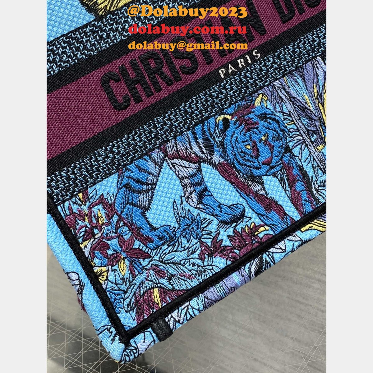 How To Buy Replicas Christian Dior CD Book Tote Online