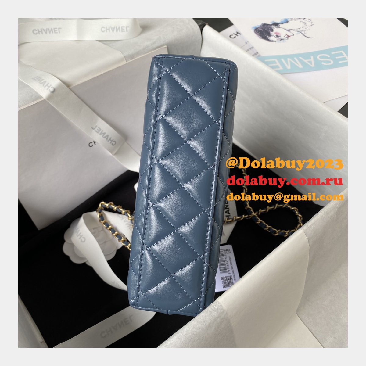 High Quality Shiny Aged Inspired Shopping AS4416 Fake Bag