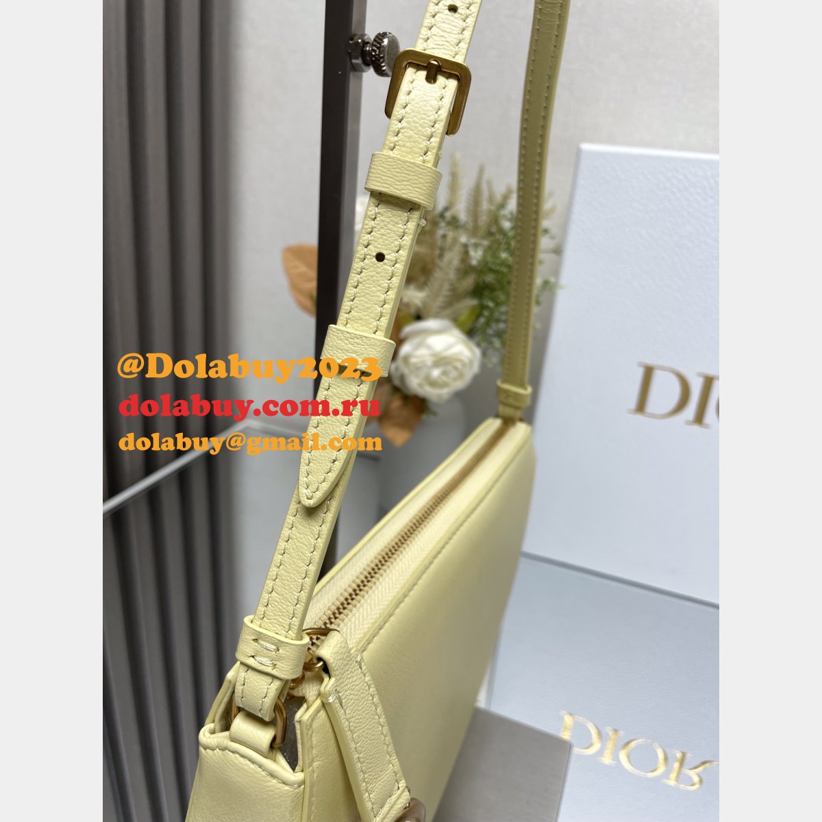 Luxury DIOR NEW SADDLE DESIGNER HANDBAG