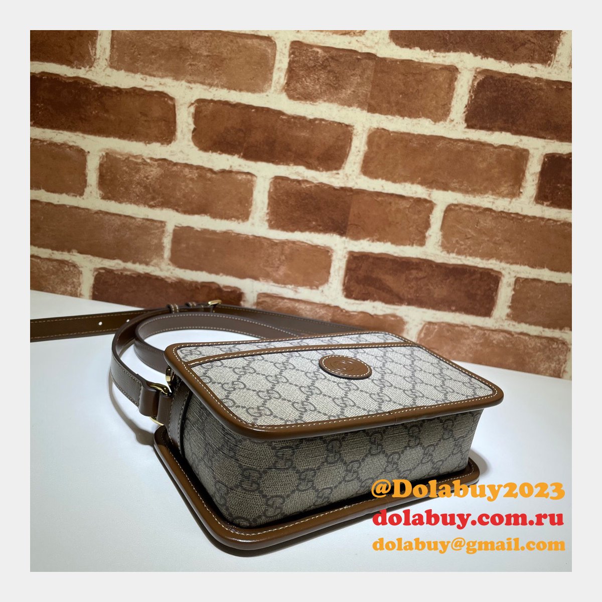 G*u*i best 658572 mini bag with interlocking g designer