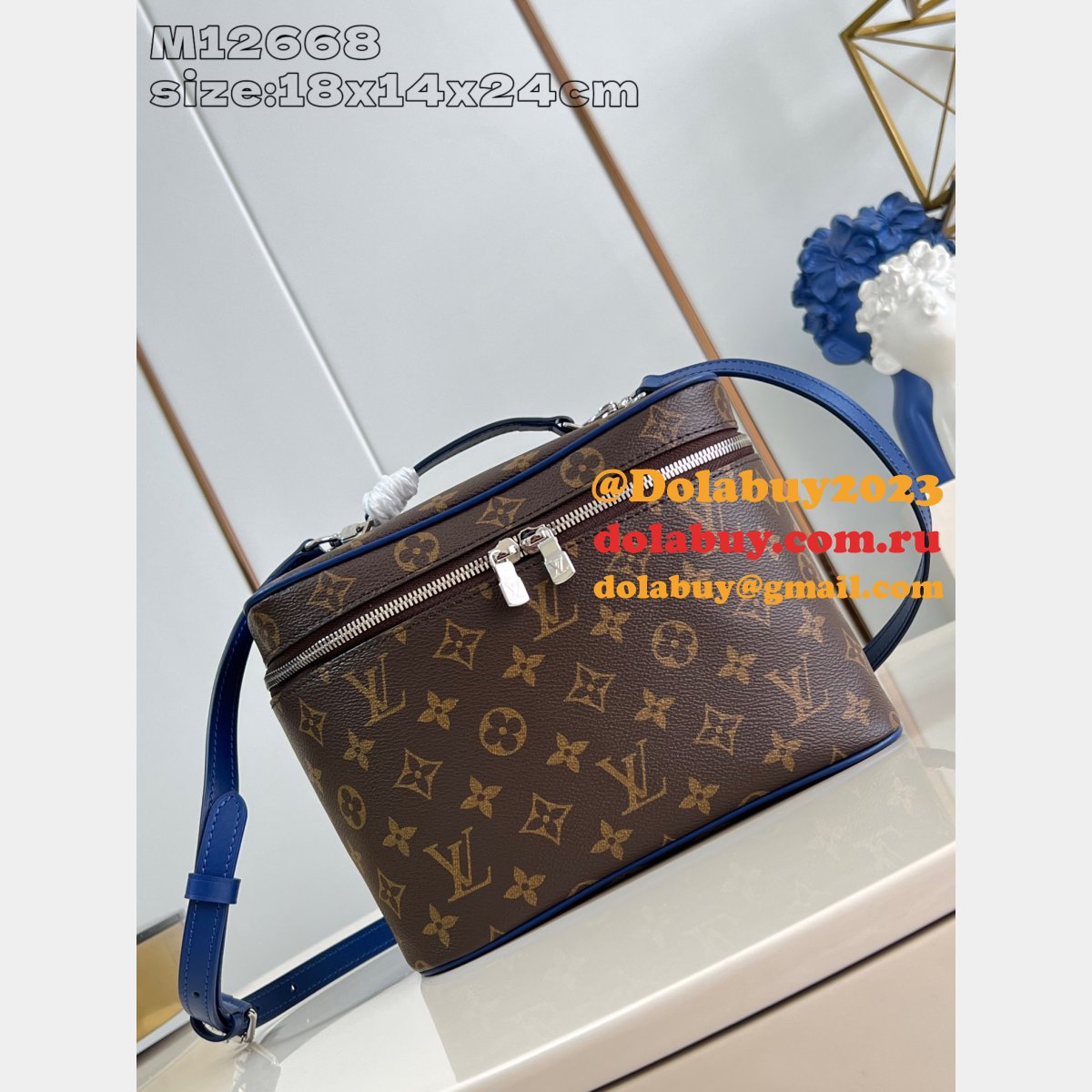Replicas Louis Vuitton Nice Macassar M12667/M12668/M12671 Bag