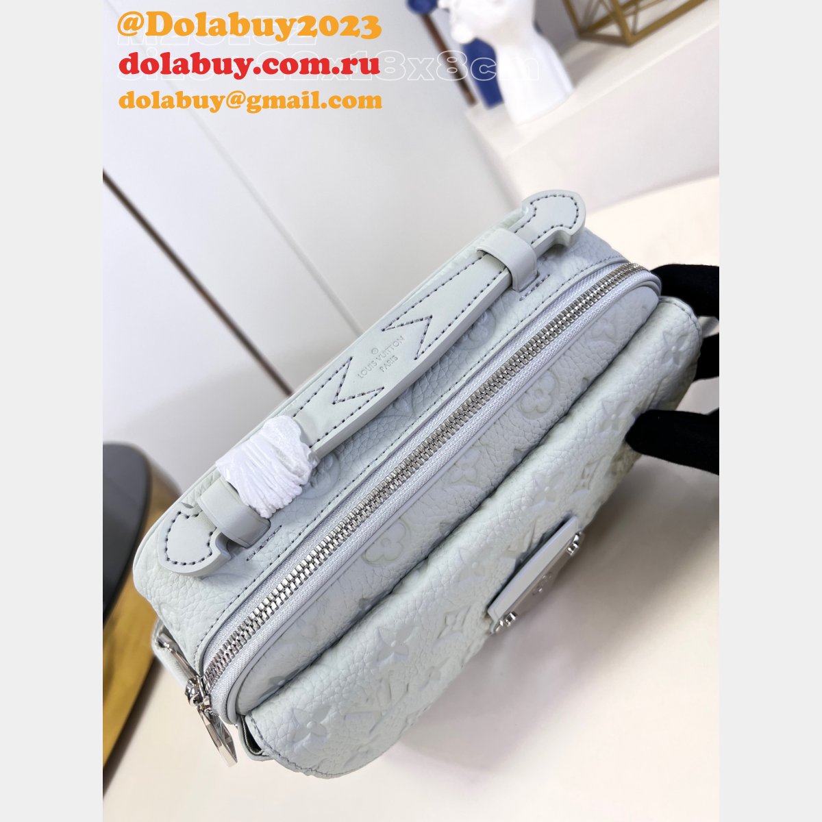 S-Lock Messenger Monogram Taurillon M23152 Louis Vuitton Replica Bag