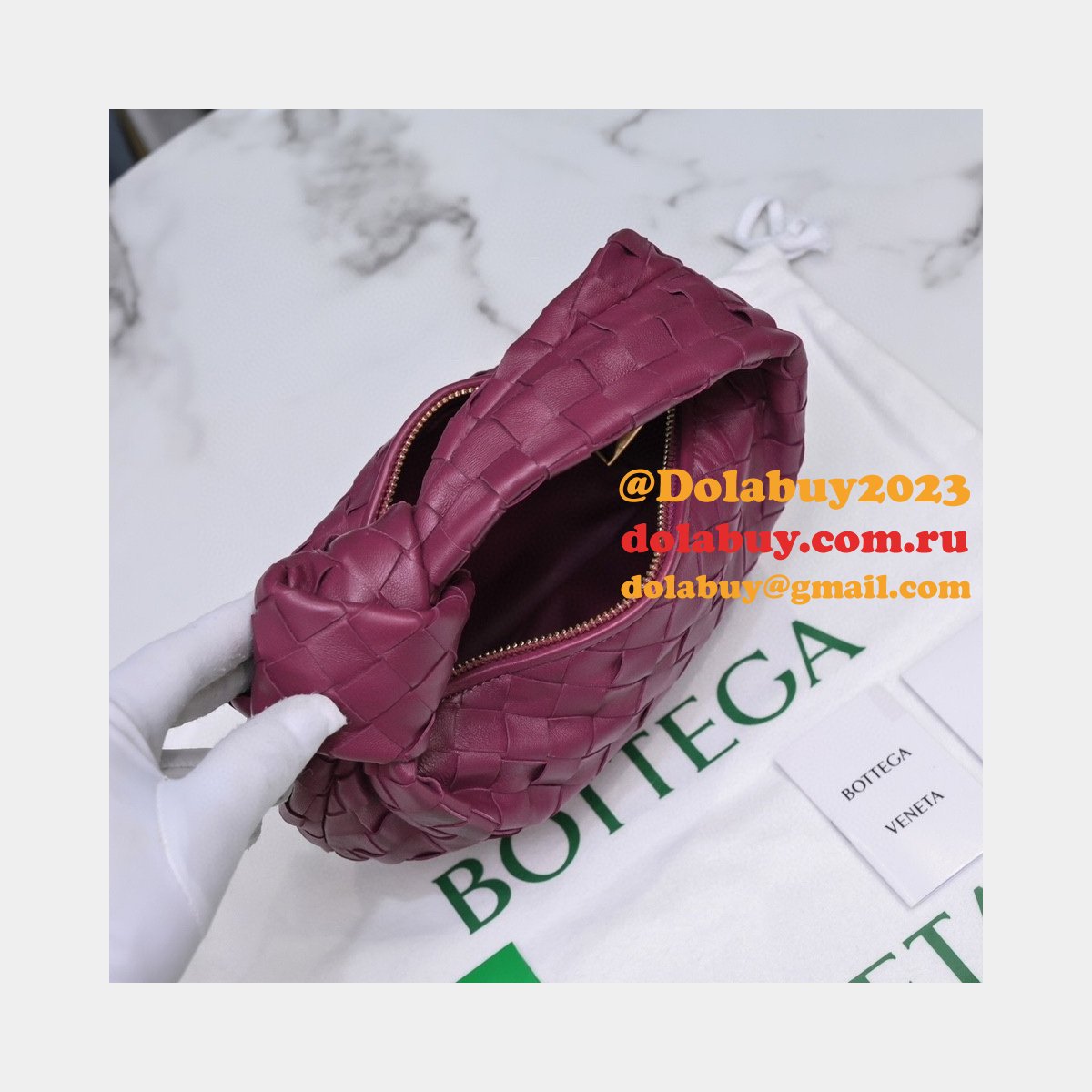 buy first copy replica b0tte*a Ven*ta jodie clutch bag online from china