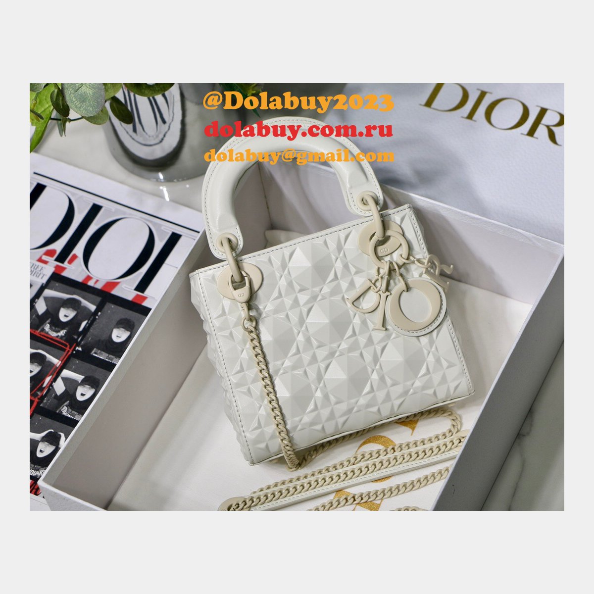 Best Site For Replica Lady Dior 17cm Handbags Sale Dolabuy
