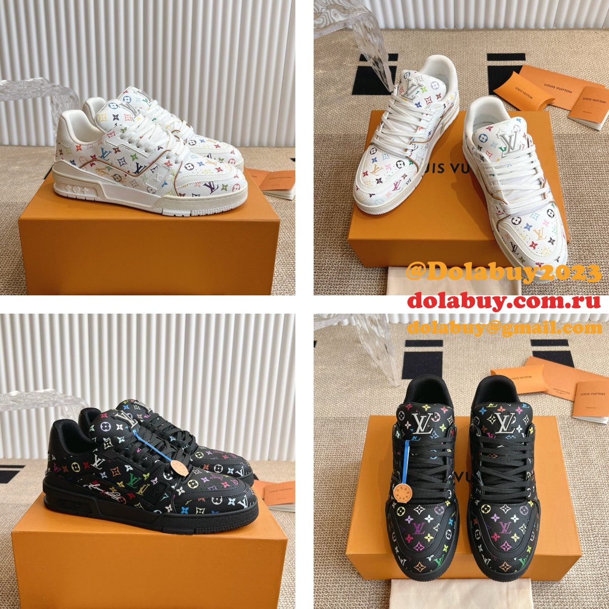 LV x TM LV Trainer Sneaker