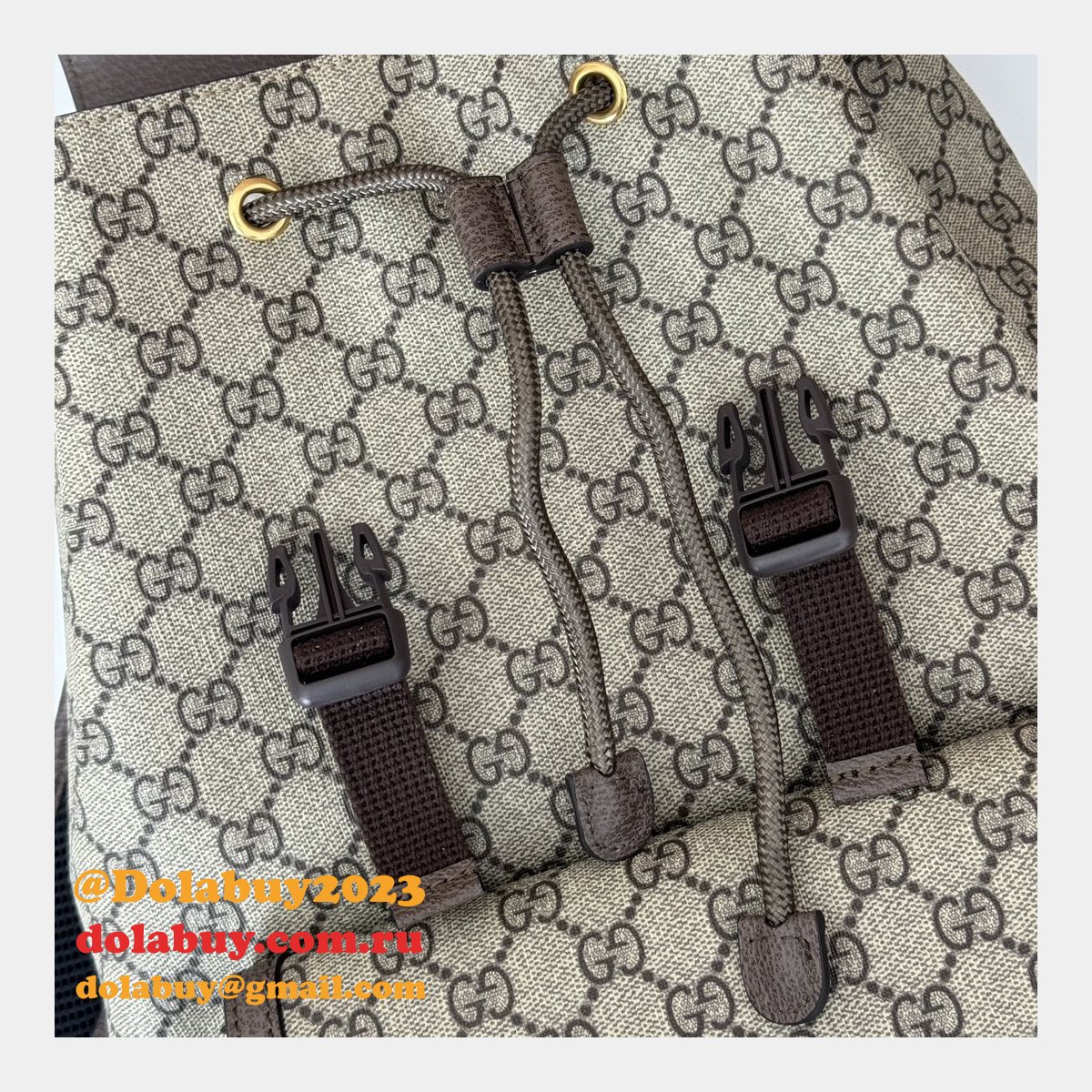 men G*u*i 792114 ophidia small gg backpack ebony supreme copy bag