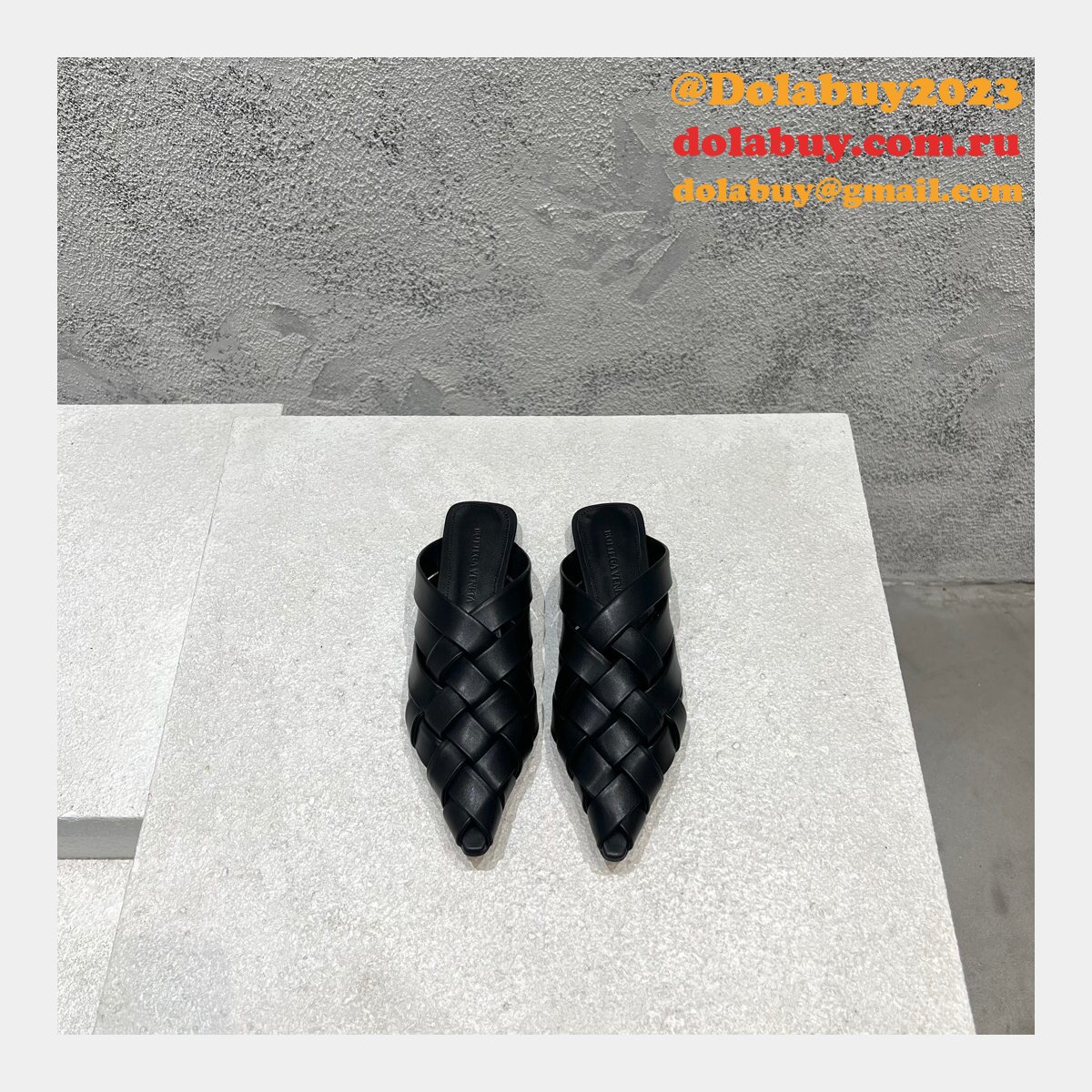 designer replica b0tte*a Ven*ta top quality flat sandals shoes