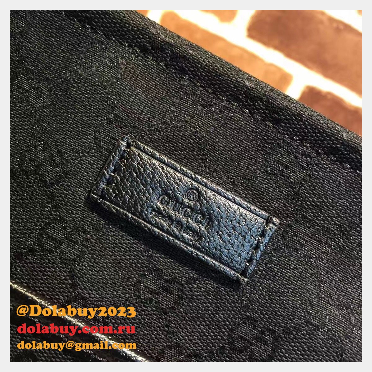 7 star G*u*i cheap crossbody 189751 gg canvas messenger bag