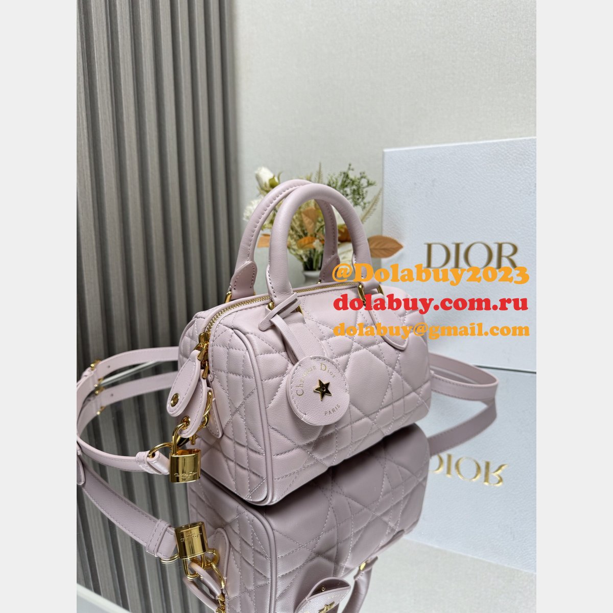 Fashion 7 Star Dior Groove women leather bag