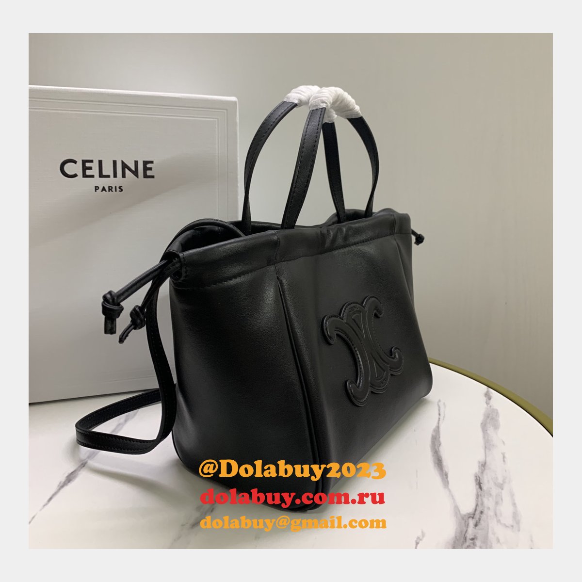 Luxury Celine Fashion Cabas tote bag 22cm