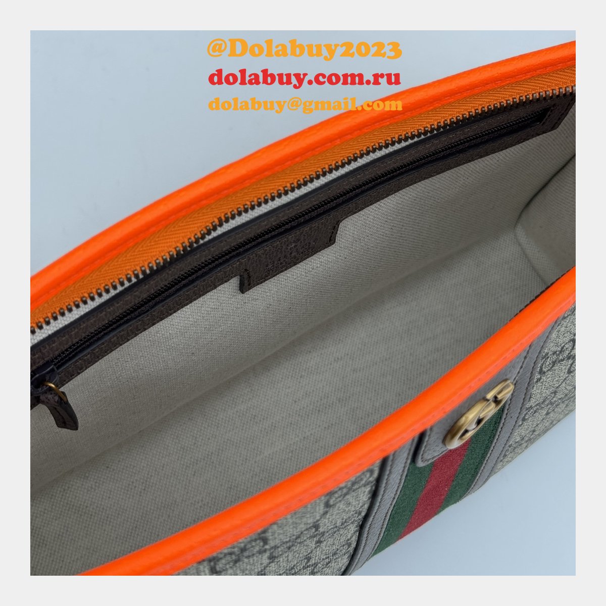 designer G*u*i replicas 598234 duplicate gg supreme ophidia toiletry case